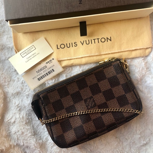SOLD - Louis Vuitton Mini Pochette Accessoires - Picture 1 of 8